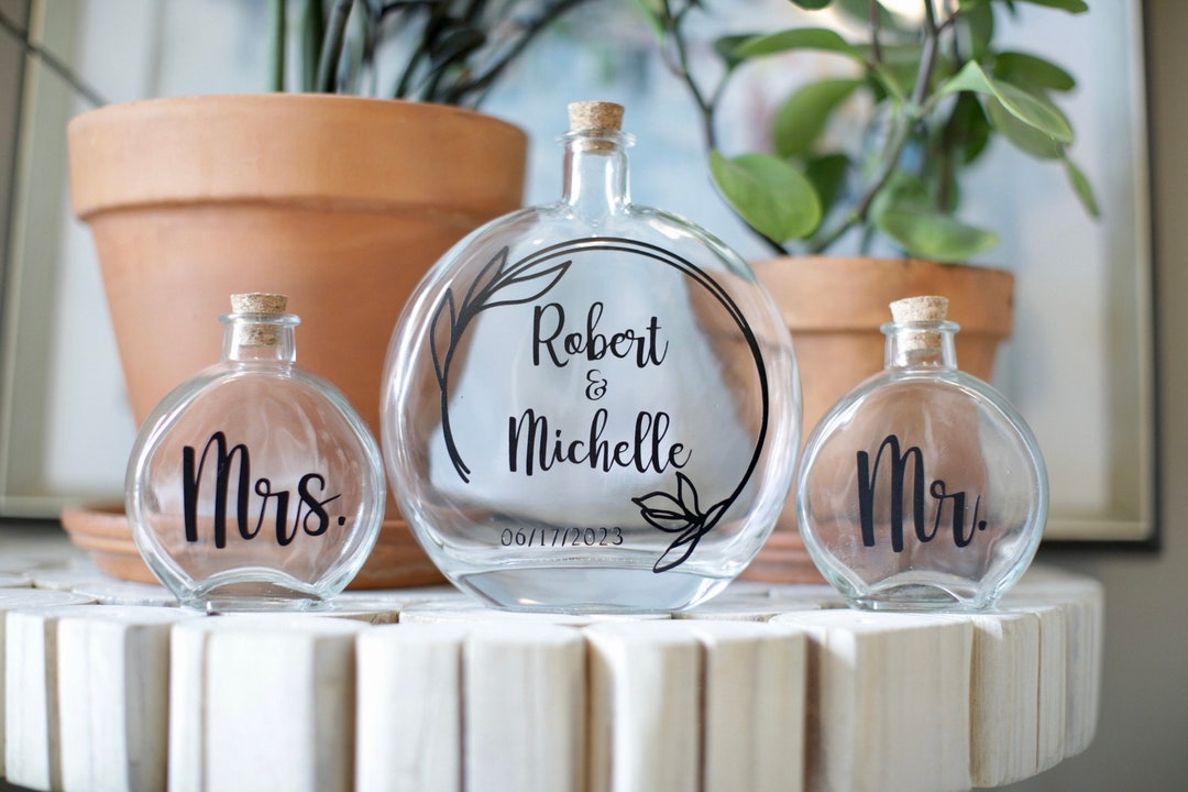 Personalized Names Sand Ceremony Set, Unity Sand Ceremony Set for ...