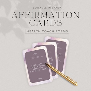 Afirmación de Salud Motivacional para Entrenadores de Salud, Tarjetas Motivacionales, Tarjetas de Estímulo, Tarjetas de Alivio del Estrés, Tarjeta de Atención Plena, DD-HC02