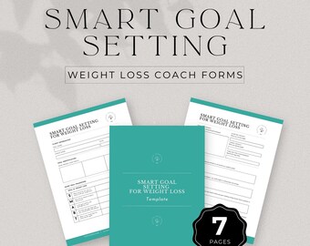 Productivity Planner, Smart Goal Planner, Smart Goal Setting,Smart Goal Worksheet,Habit Tracker,Goals Planner 2024,Printable Planner,DD-WC03