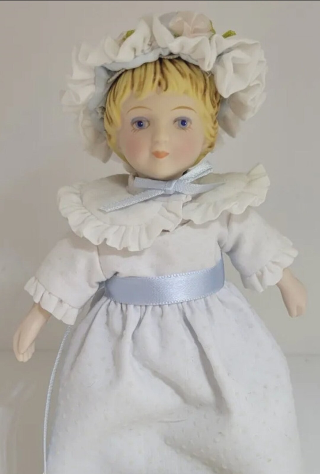 Vintage 1983 Avon Victorian Collector Doll With Tag Stand Etsy