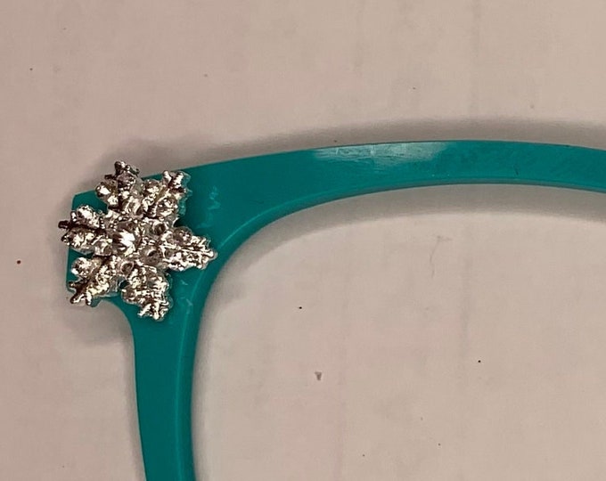 Snowflake Eyeglass Charms Etsy