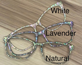 Real Abalone Eyewear Topper