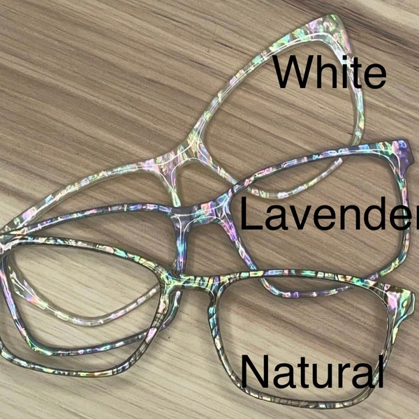 Real Abalone Eyewear Topper