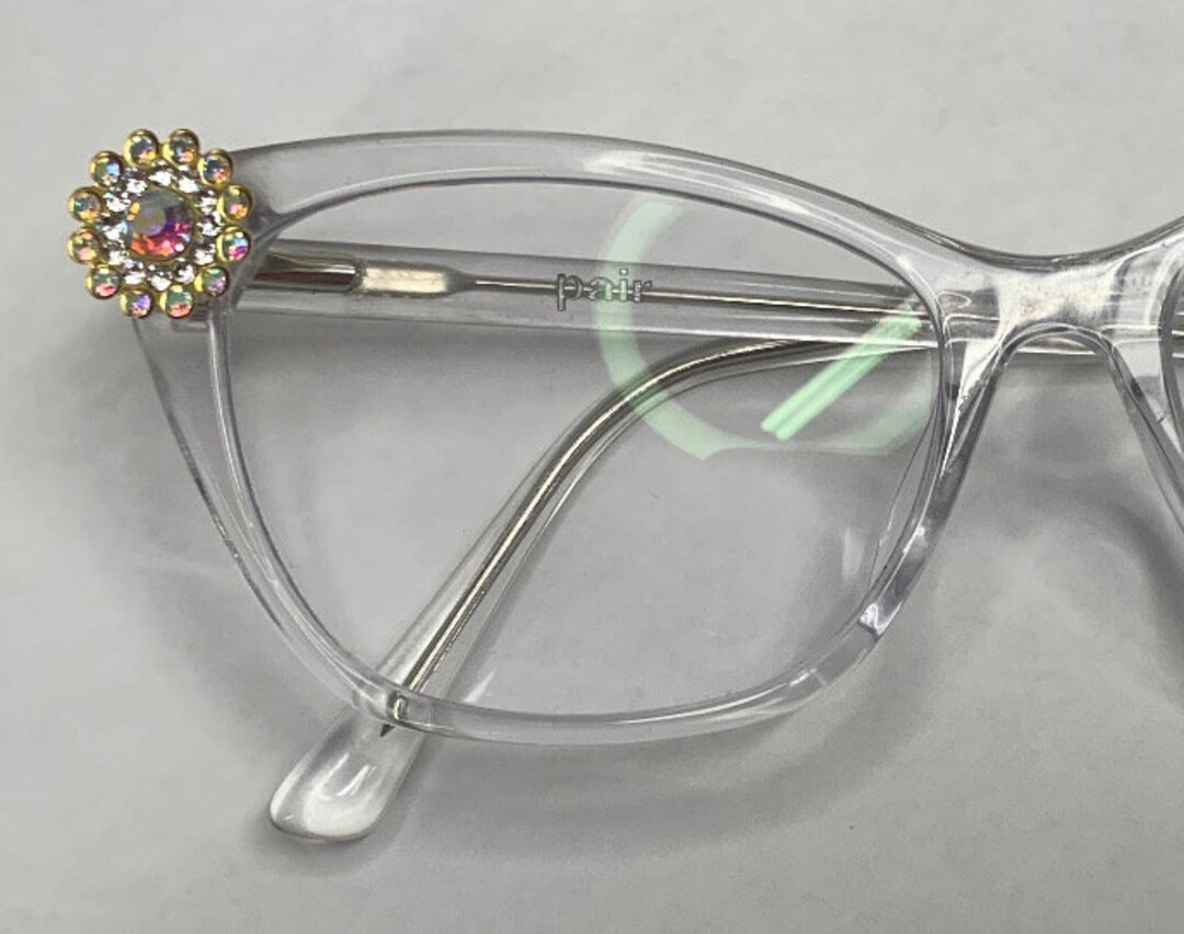 Gem Eyeglass Charms Etsy