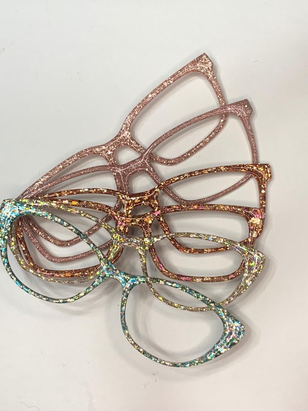 Glitter Eyewear Toppers Etsy