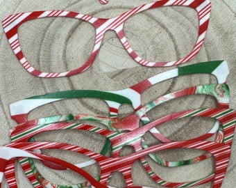 Candy cane and peppermint tops