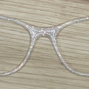Fire Opal Glitter Toppers