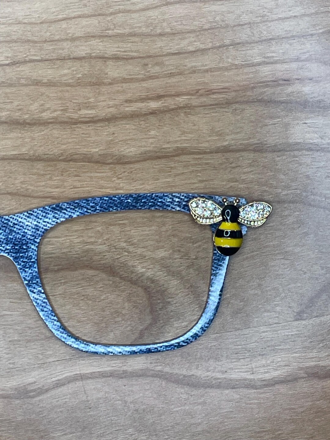 Bee Gem Eyeglass Charms - Etsy