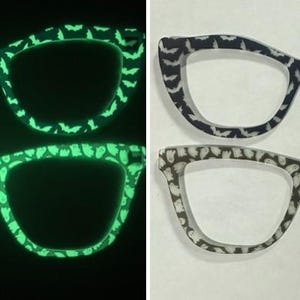 Glow in the Dark Spooky Eyewear Toppers