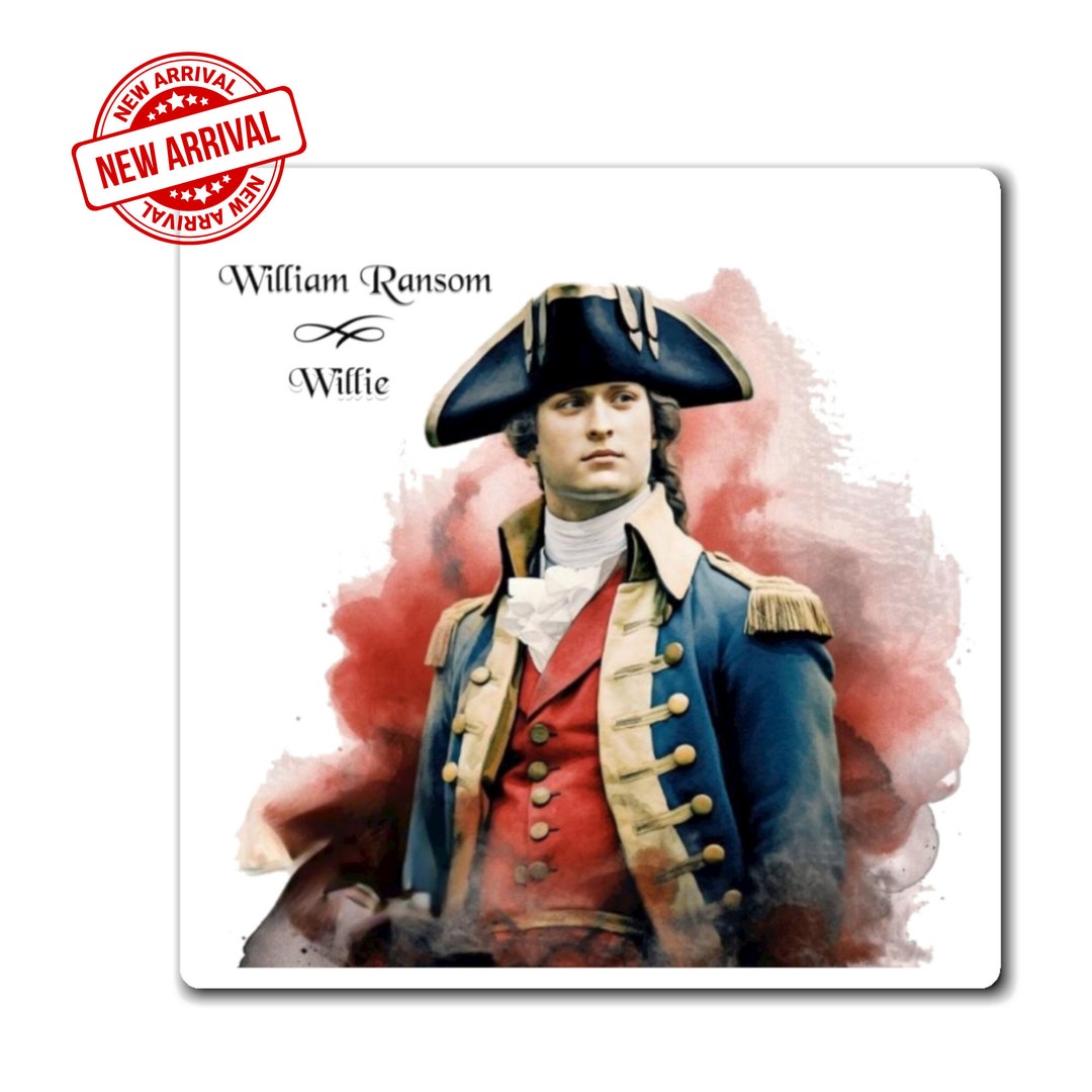 William Ransom Smiling William Ransom Magnet: Outlander Inspired Fridge Art - Etsy