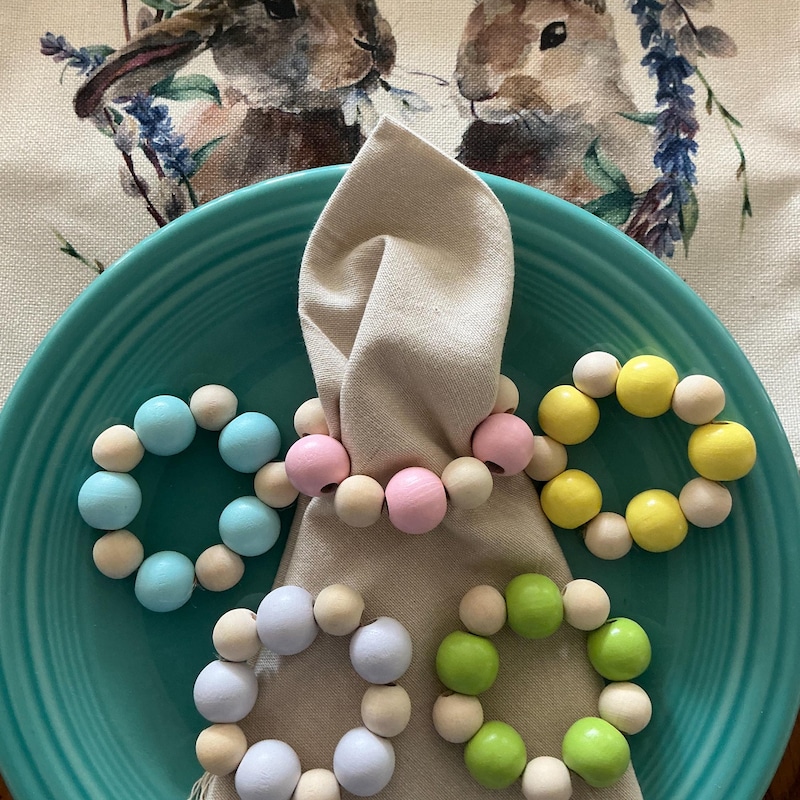 Easter Napkin Rings - Etsy