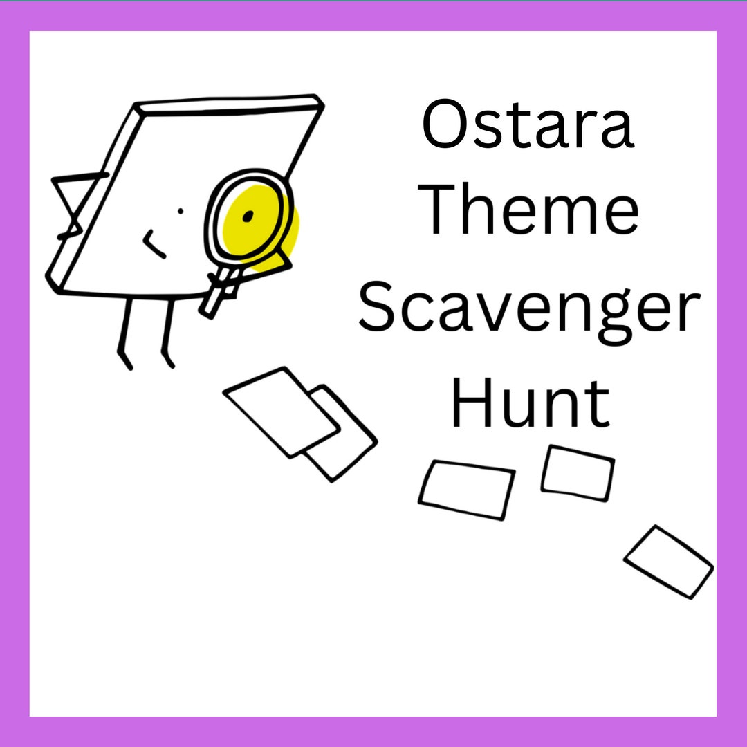 Ostara Theme Scavenger Hunt for Kids Printable Puzzle Game Indoor ...