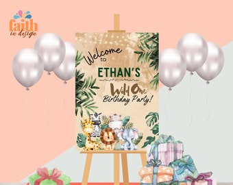 Personalized Party Signage | Welcome Signage (A2 size)