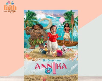 Personalized Mo@na Invitation