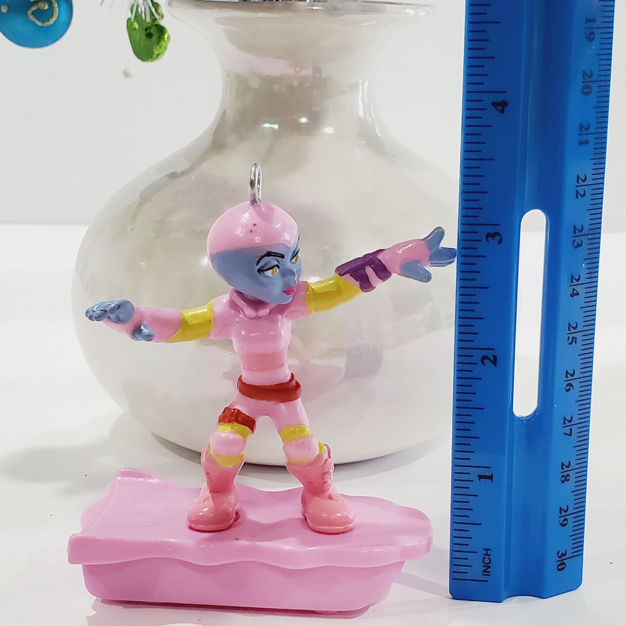 Alien Girl on Wave Board Burger King Christmas Tree Ornament - Etsy
