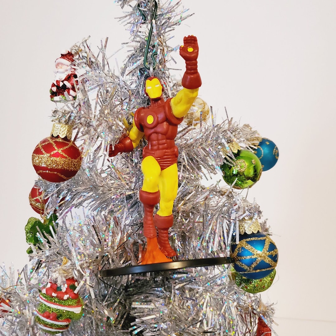 Ironman Marvel Figure Christmas Tree Ornament Etsy