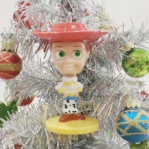 Kellogs Bobblehead Disney Pixar Toy Story Jessie 3.25&quot; Figure Christmas Tree Ornament