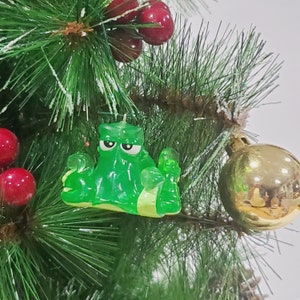 Disney Pixar Finding Nemo Groene Octopus-figuur kerstboomornament