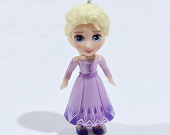 Christmas Tree Ornament Disney Princess Elsa Frozen 2 Mini Poseable