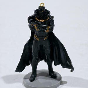 Decorazione per albero di Natale di Black Panther, statuetta riciclata degli Avengers