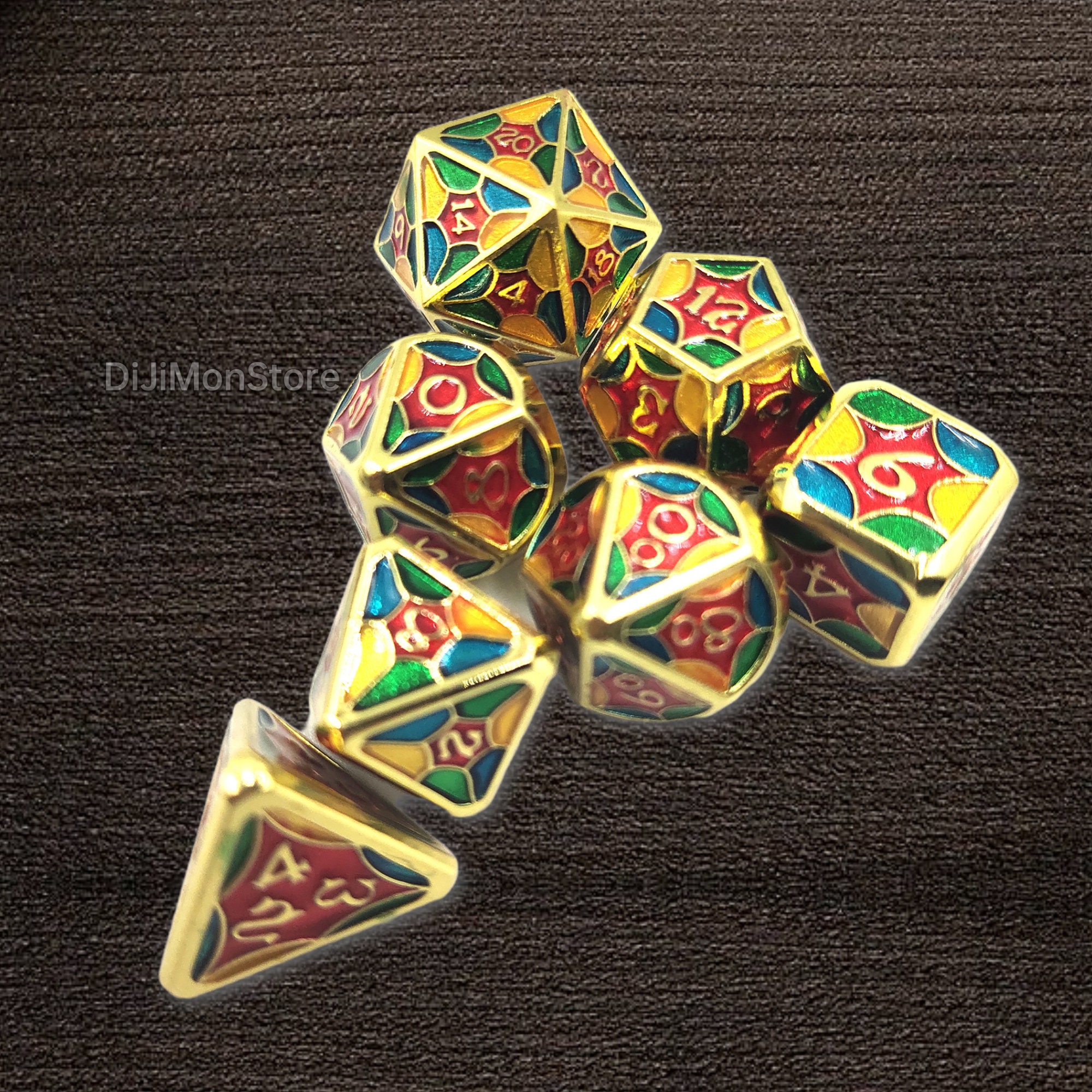 19 Styles Dice Mold-trpg Silicone Dice Mold-polyhedral Dice Mold