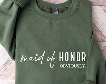 Sudadera de dama de honor, regalo para la fiesta nupcial