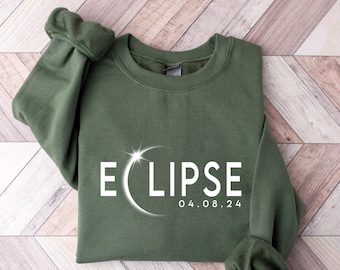 Eclipse 2024 Sweatshirt,Celestial Sweater,Eclipse Event 2024 Hoodie,Astronomy Lover,2024 Total Solar Eclipse April 8 Tee,North America Tour