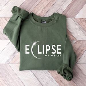 Eclipse 2024 Sweatshirt,Celestial Sweater,Eclipse Event 2024 Hoodie,Astronomy Lover,2024 Total Solar Eclipse April 8 Tee,North America Tour
