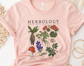Herbology Plants Shirt, Botanical Wizardry Shirt