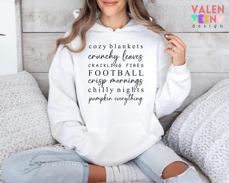 Cozy Season Graphic Sweatshirt - Fall Crewneck Hoodie image 6