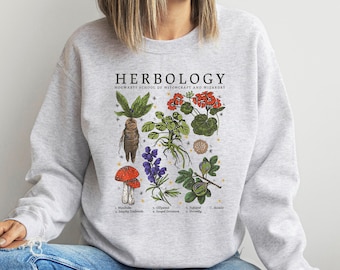 Herbology Plants Sweatshirt, Botanical Gardening Shirt