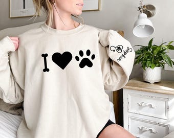 Custom Vet Tech Sweatshirt, Personalized Veterinarian Gift