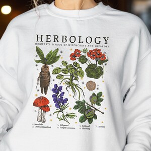 Herbology Plants Sweatshirt, Botanical Gardening Shirt image 3