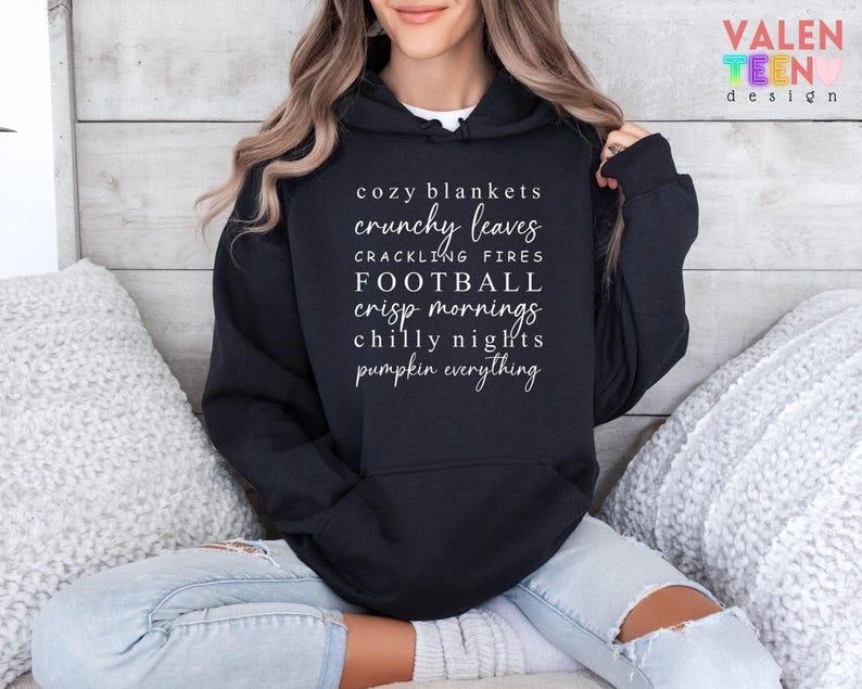 Cozy Season Graphic Sweatshirt - Fall Crewneck Hoodie image 5