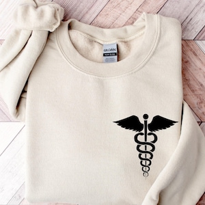 Medical Symbol Sweatshirt, Doctor Nurse Gift