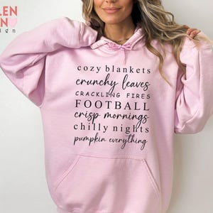 Cozy Season Graphic Sweatshirt - Fall Crewneck Hoodie image 4