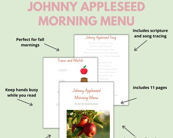 Johnny Appleseed Morning Menu