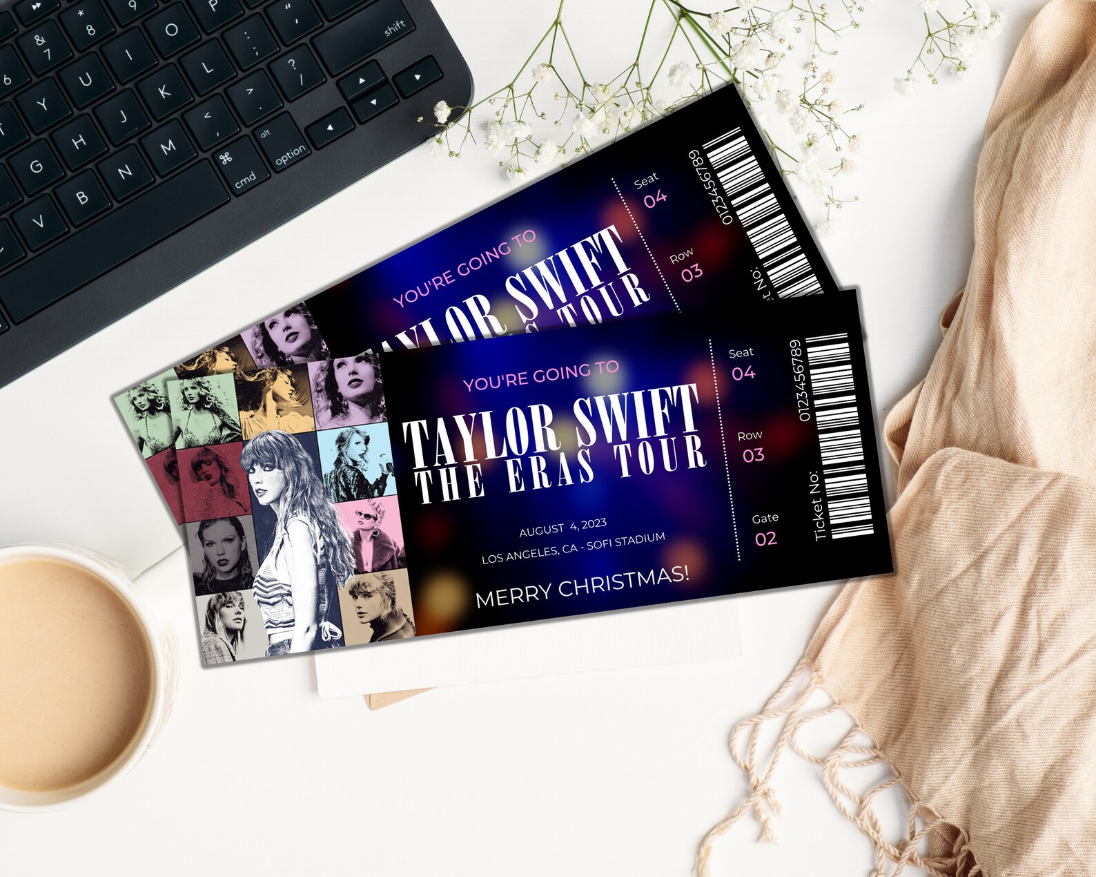 Taylor Swift Eras Tour Ticket Fully Editable Taylor Etsy France