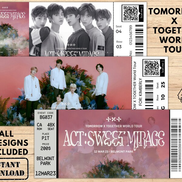 Tomorrow X Together Etsy