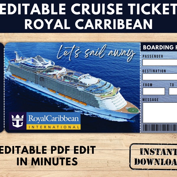 Royal Caribbean - Etsy