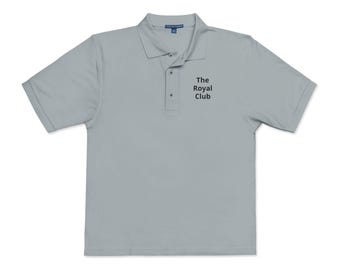 The Royal Club Polo Shirt | Embroidered Chest Logo