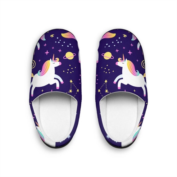 Unicorn slippers womens outlet