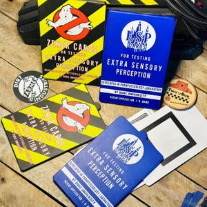 Estuche para tarjetas ESP/Zener para tarjetas ESP de gran tamaño exclusivas de HasLab: diseño clásico SOLAMENTE (¡visita nuestro sitio web para ver la versión Hazard Stripe!)