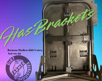 HasBrackets | Hasbro Proton Pack ALICE Frame Mounting Brackets | LC-1 & LC-2 Compatible