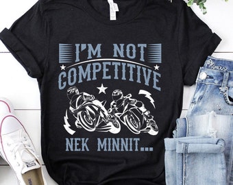 T-shirt moto unisexe en coton/T-shirt homme/Coton Wear/Racing/Next Minnit/Cavalier/MotoGP/Grand Prix/Formula1/ Crash/ CTM/CT/ HT 5002-63