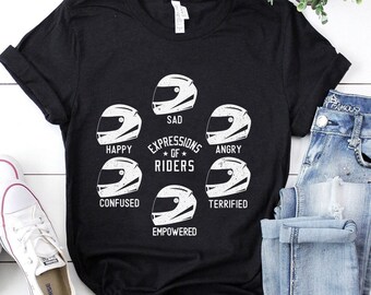 T-shirt moto unisexe en coton/T-shirt homme/Vêtements en coton/Course/VTT/Cavalier/Moto GP/Grand Prix/Formule1/VTT/CTM/CT/HT 5002-65