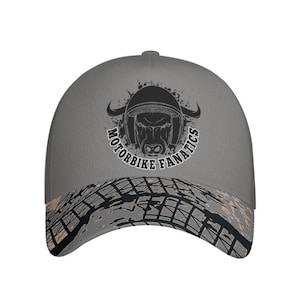 Motorbike Fanatics  Baseball Cap/Bull Print /Comfortable Headwear/ Cool Caps/Unisex Caps/Cars/ Sports Bikes/Kids/ Cartoon/CAP 5052-25