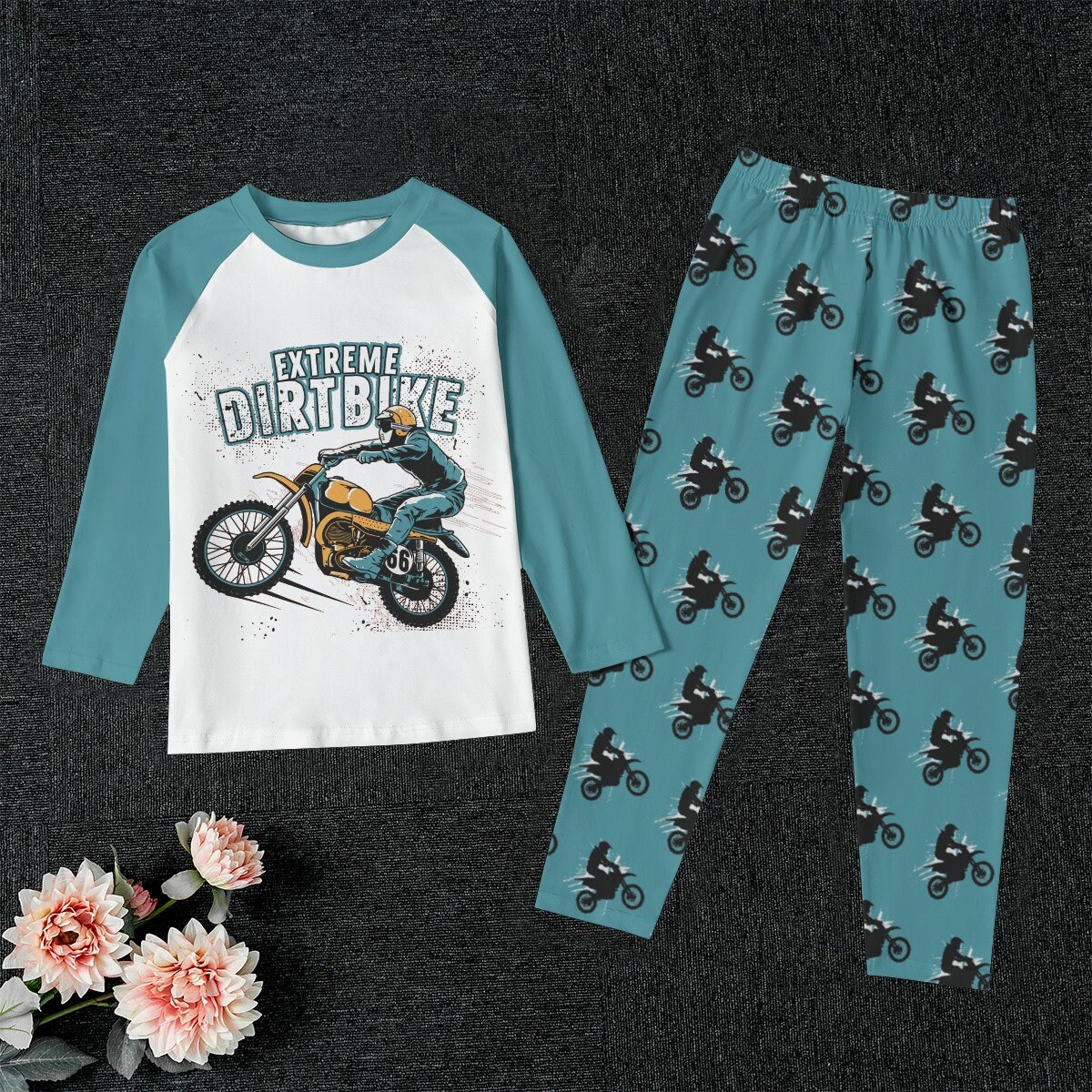 Motorbike Pjs Etsy UK
