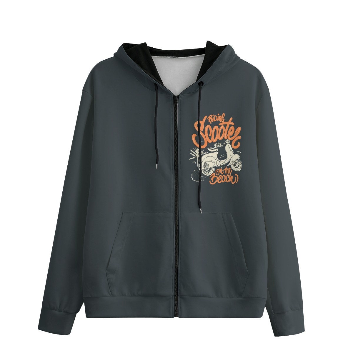 【JEMUT】★男女兼用★24AW DESTROY OVERFIT NAPPING HOODIE Cotton Hoodie/ Unisex Zip up Hoodie/gift for Him/cotton