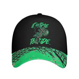 Motorbike  Baseball Cap/Ride Comfortable Headwear/ Designer Headwear/ Cool Caps/ Motocross Sports/ KIDs/ Cartoon/ Dirt Bike/ CAP 5052-18